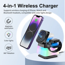 4 In 1 Colorful Wireless Charger